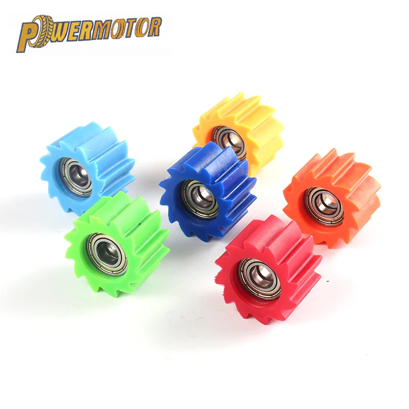 Шкив колеса мотоцикл привод M8 цепь ролик натяжитель цепи направляющий слайдер