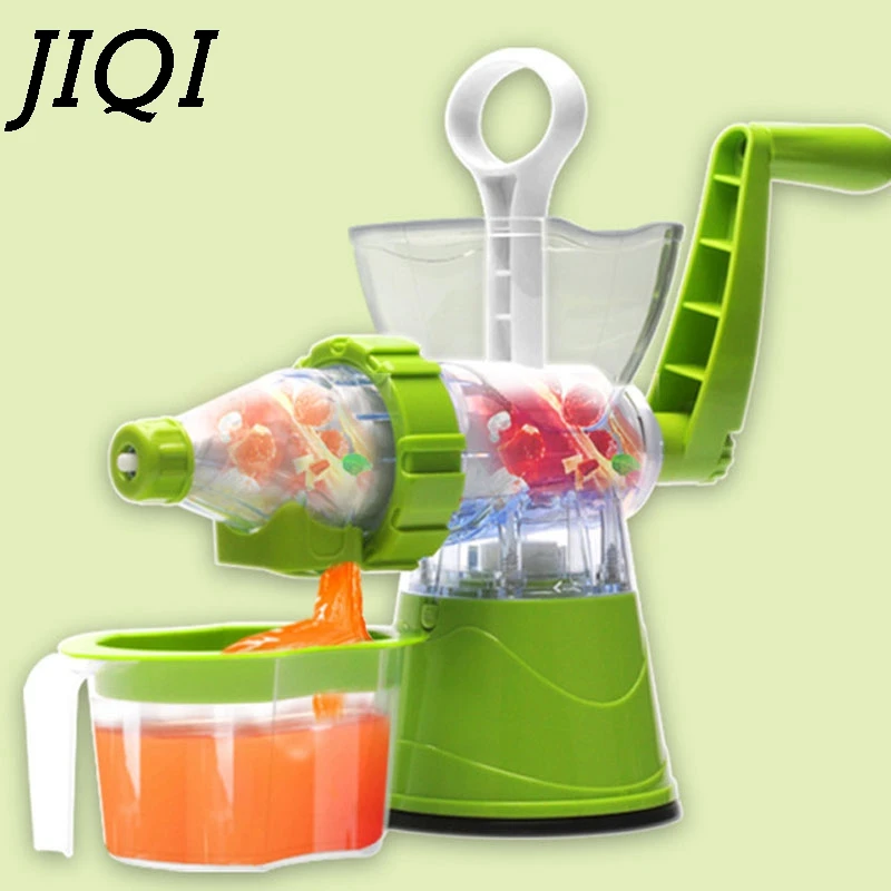 Медленная ручная соковыжималка машина для экстракции овощей и фруктов