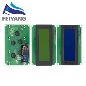 Модуль адаптера последовательного интерфейса для Arduino, ЖК-дисплей 2004 + I2C 2004 20x4 2004A, синийзеленый экран HD44780, ЖК-дисплейw IICI2C