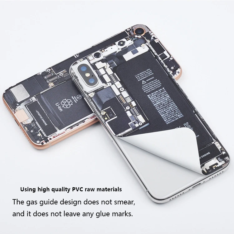 Newest Imitation Phone Repairing Stickers For iPhone 11 11Pro Max Film PVC Decal X Xr Xs Durable Glue Body Skins |