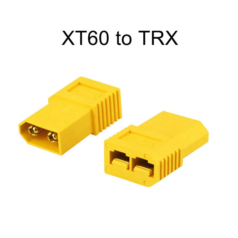 XT60 to TRX AMASS XT60 XT 60 XT-60 штекер T DEAN разъем EC3 TRX Большой Tamiya штекер Женский конвертер адаптер для RC Lipo батареи - Цвет: XT60 to TRX