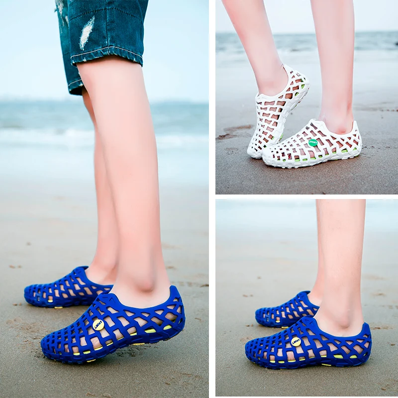 PUPUDA/Летняя Повседневная обувь Мужские удобные кроссовки Женские босоножки