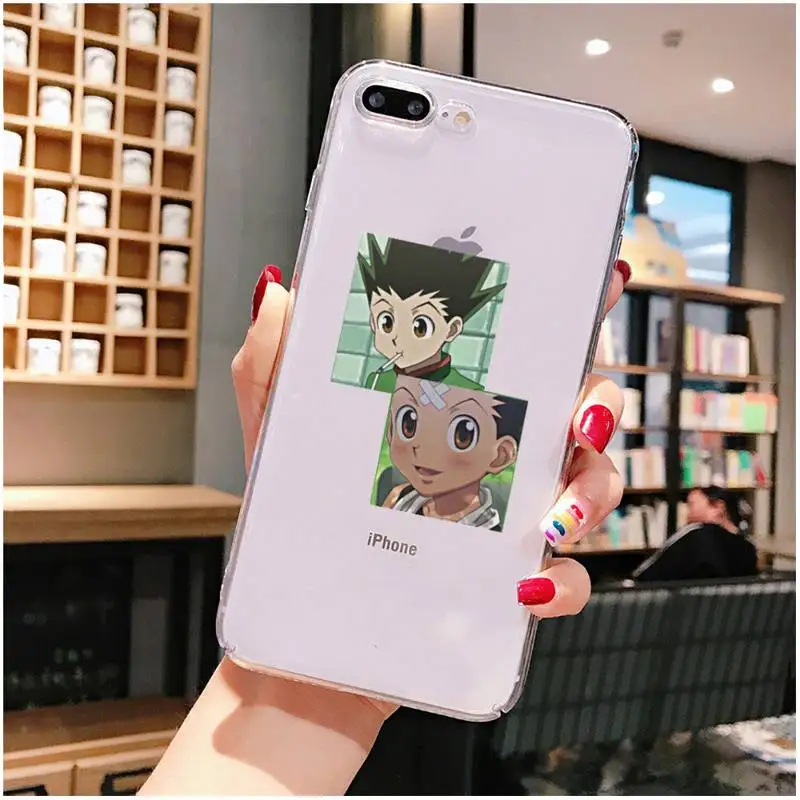 

Hunter x Hunter HXH Phone Case For iPhone X XS MAX 6 6s 7 7plus 8 8Plus 5 5S SE 2020 XR 11 11pro max Clear funda Cover