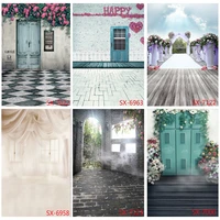 vinyl photography backdrops prop flower wood floor castle wedding theme photo studio background 2157 yxfl 65