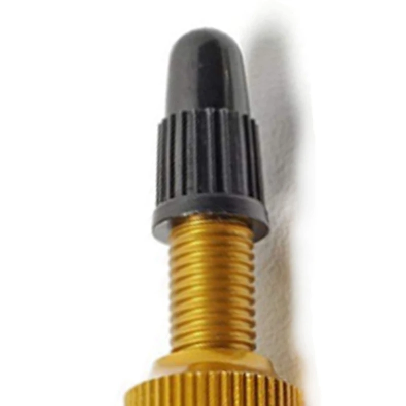 

1set Bicycle Nozzle Vacuum Tire Nozzle Color French Aluminum Alloy Bicycle Nozzle & 12PCS Presta Valve Brass Core Tool