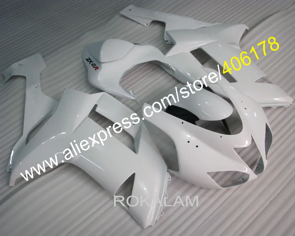 

For Kawasaki NINJA ZX6R 07-08 ZX-6R ZX636 ZX 6R 636 ZX-636 2007 2008 Customized Fairings Kit (Injection Molding)