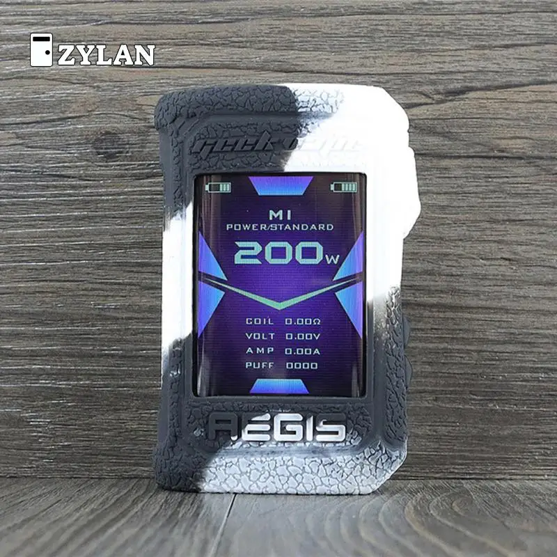 Силиконовый чехол для таб Geek Vape Aegis X 200w вейпа резиновые плотно облегающие полный