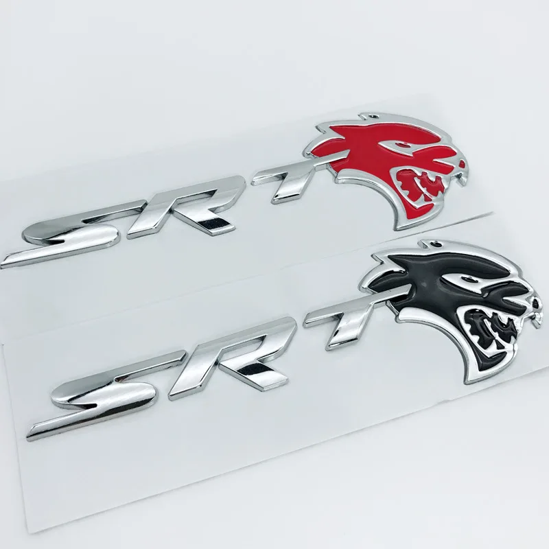 1 шт. Металл srt Hell Cat Leopard Head наклейки для автомобиля автоэмблема значок наклейка для автомобиля Стайлинг для Dodge Chrysler Grand Cherokee Jeep