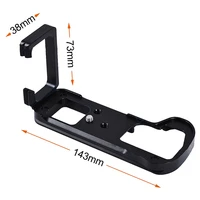 quick release vertical shooting bracket l plate for panasonic lumix gh4 camera accessories l shaped camera handle