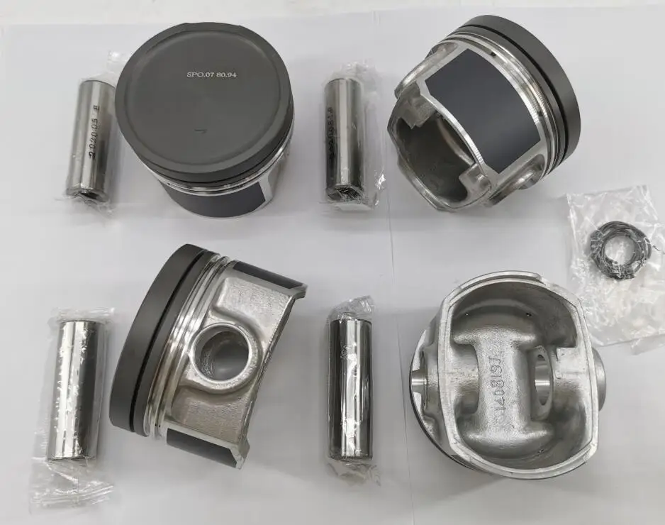 Поршень двигателя 06A107065AB для AUDI VW APX АМК APY AUL BAM без поршневых колец 4 шт. |