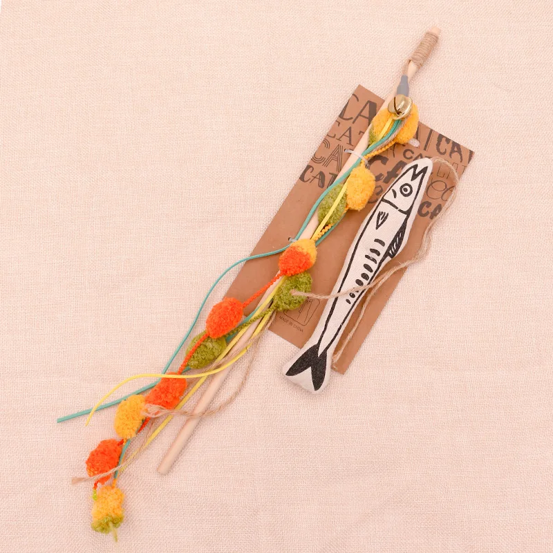 

Пряжа для кошки, забавная кошачья палочка, деревянная палочка, самовосстанавливающаяся, облегчающая звено бумажная палочка, кошачья мята, х...