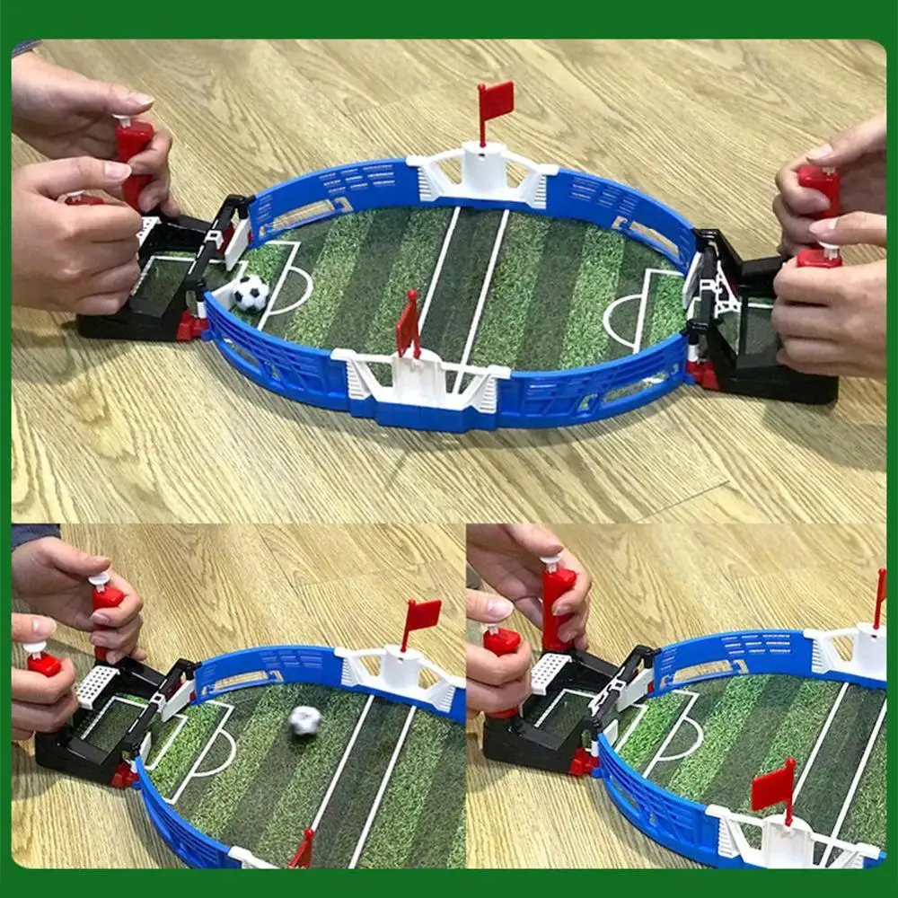 Мини-настольная игра футбольное поле с шариками игрушка для домашнего матча