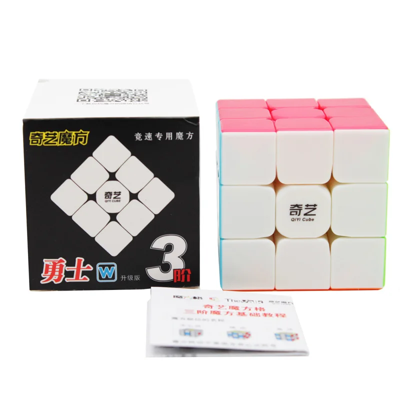 Qiyi Mofangge Warrior 5,7 см 3x3x3 Волшебные кубики без наклеек скоростной куб головоломка твист детские игрушки