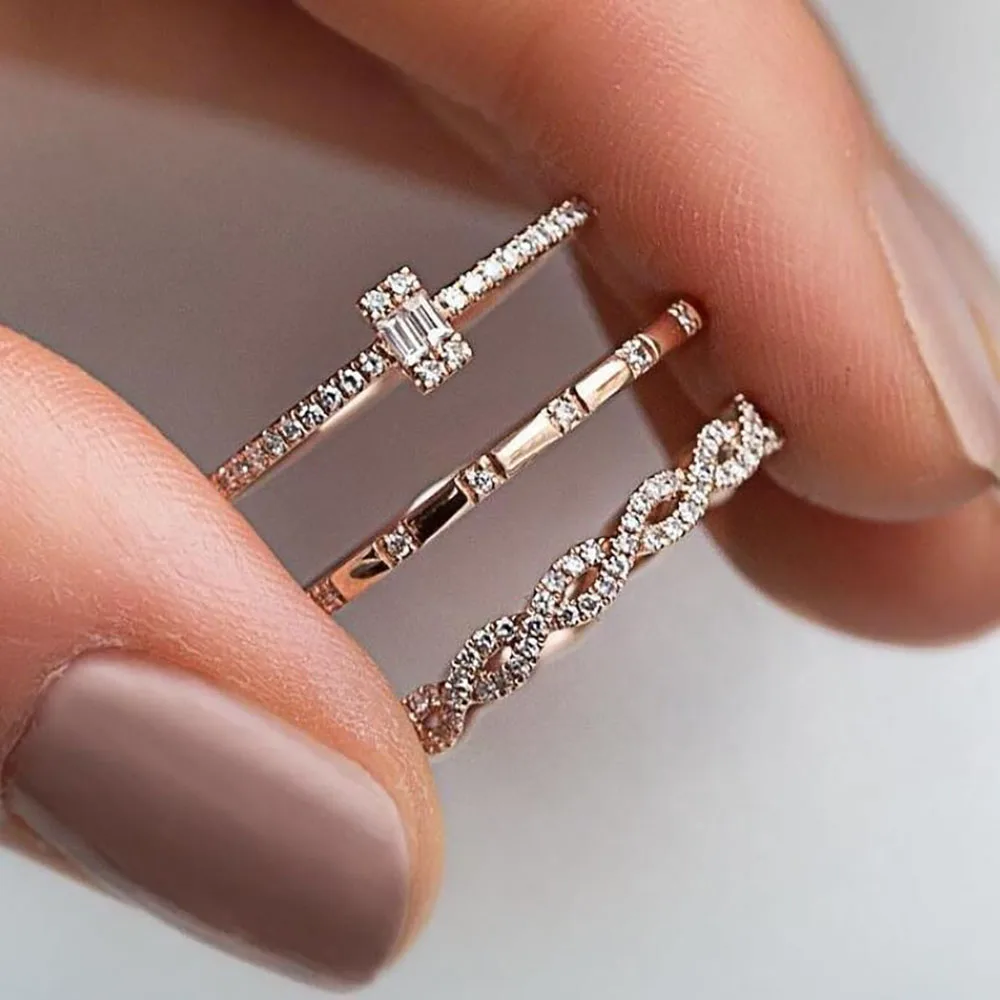 

2021 Summer New Fashion Creative Cross Wedding Ring Travel Wild Dating Party Gift Temperament Ladies Jewelry rings for women