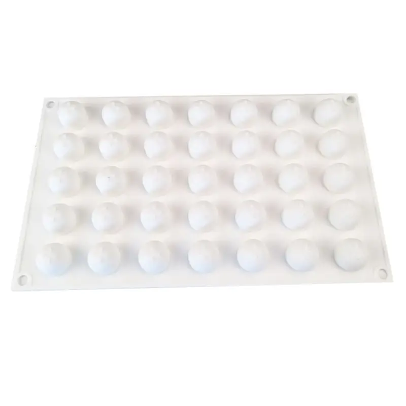 35 полости 3D круглый шар силиконовые формы для торта мусс десерт печенья Форма