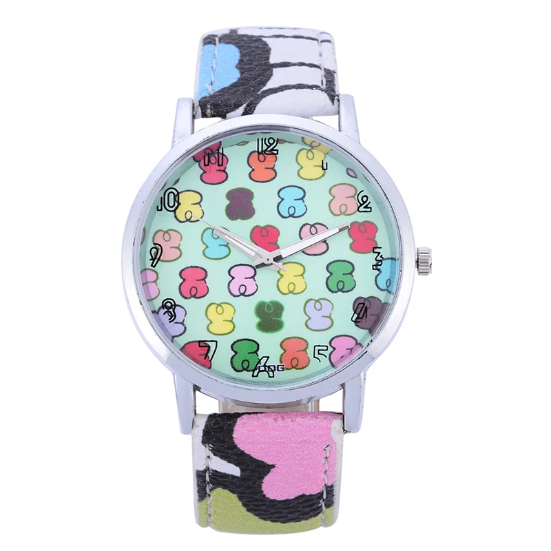 Reloj mujer новинка DQG Брендовые женские часы модные цветные кожа кварцевые женская