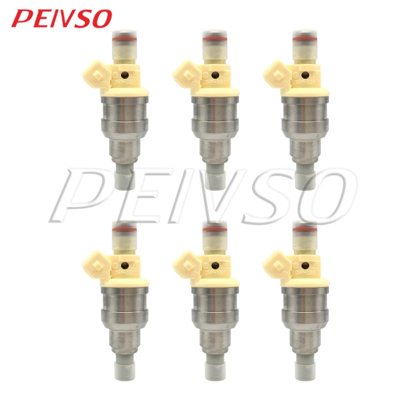 Инжектор топливный 6x INP-051 MD111421 B210H для MITSUBISHI ECLIPSE/GALANT/мощный максимальный/MIRAGE/MONTERO /