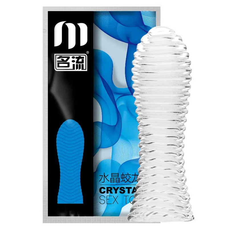 Персонаж 4/1 шт. рукав для пениса презервативы многократного использования G Spot с