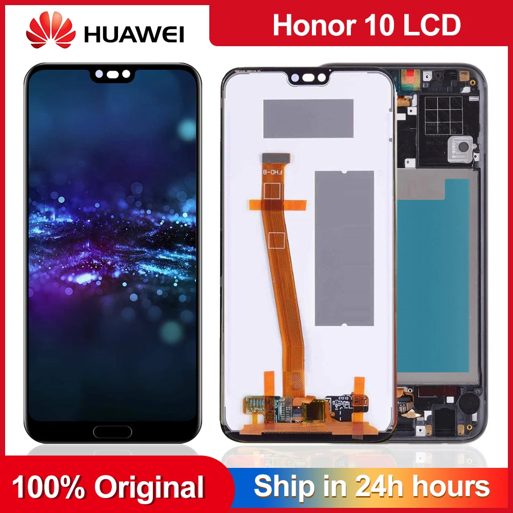 Оригинальный сенсорный ЖК-дисплей 5 8 ''для Huawei Honor 10 honor10 цифровой