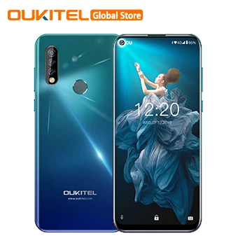 OUKITEL C17 Pro 6,35 ''Android 9,0 19:9 MT6763 4 Гб 64 Гб Смартфон Face ID Octa Core 3900 мАч Тройная камера 4G мобильный телефон