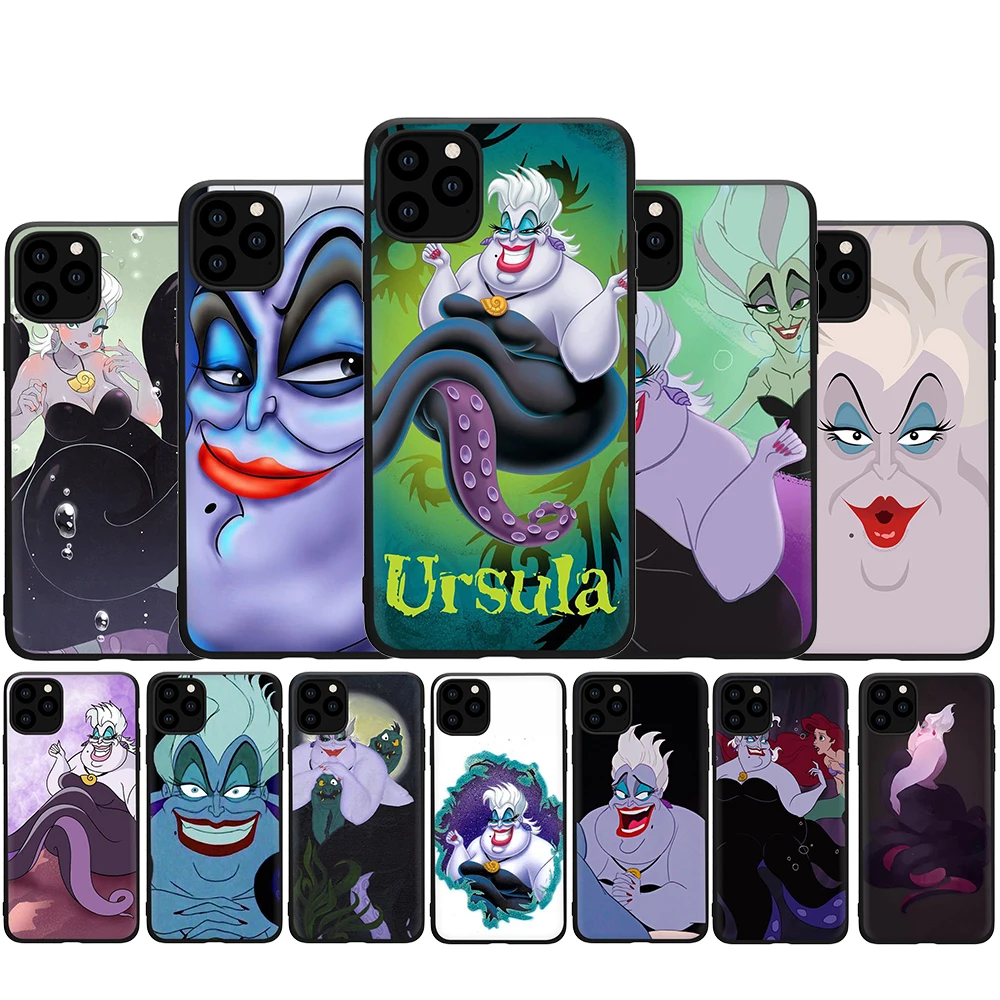 Мягкий силиконовый чехол для телефона Ursula The Little Mermaid iphone 5 5s SE 2020 6 6s 7 8 Plus X XR XS Max 11 Pro