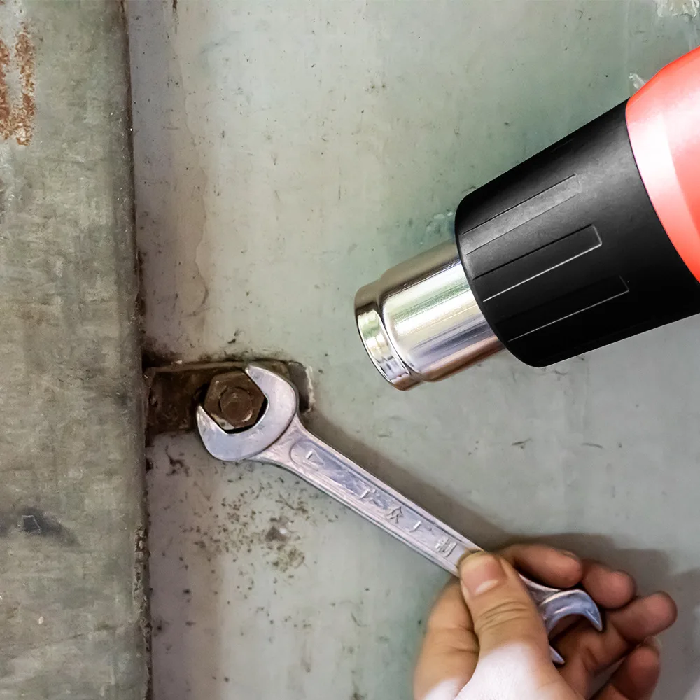 

2500W Hot air gun industrial plastic welding torch wind rushing machine baking gun heat shrinkable hair dryer