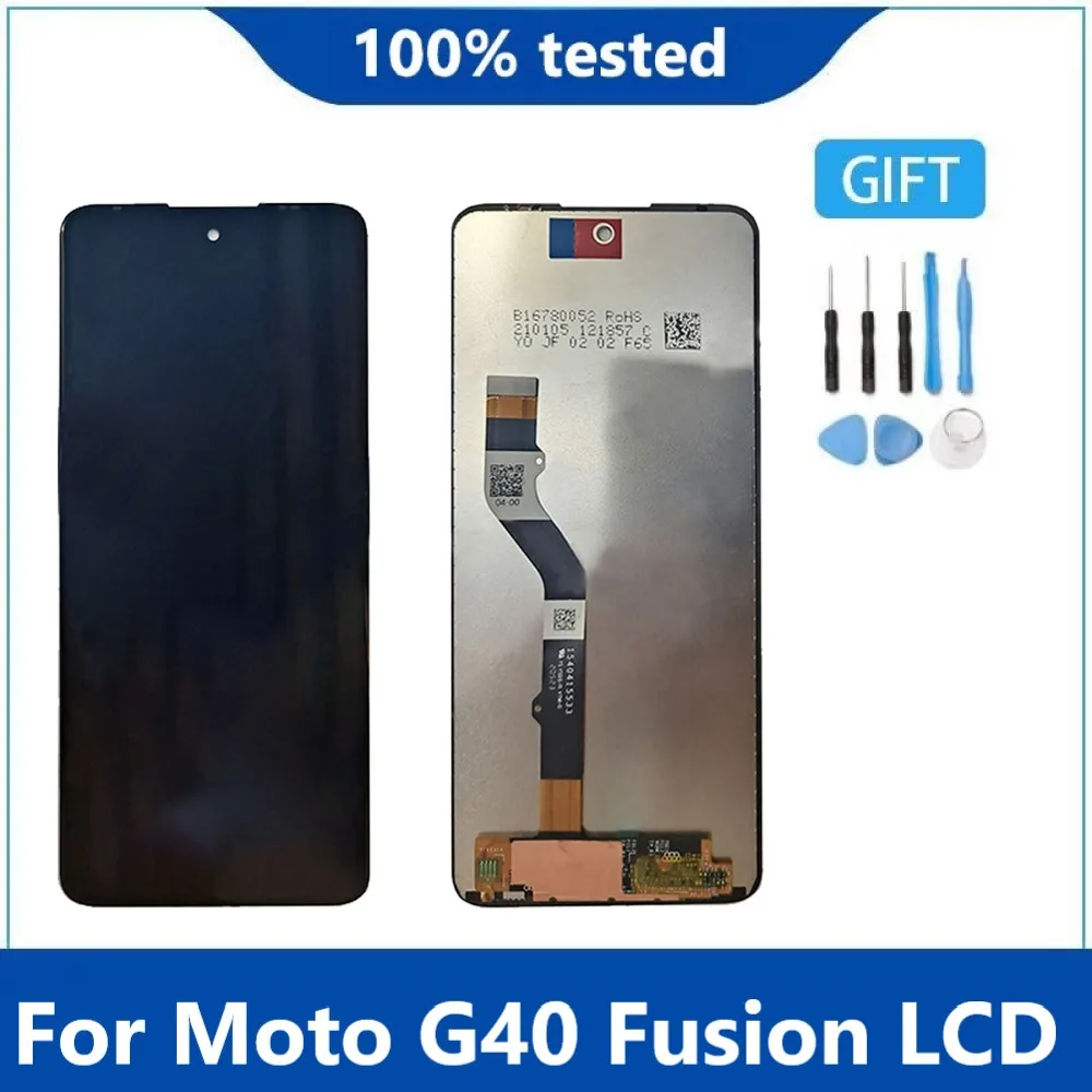 

Оригинальный ЖК-дисплей для Motorola G60 PANB0001IN PANB0013IN, сенсорный дигитайзер в сборе для Moto G40 Fusion PANV0001IN /0005 / 0009