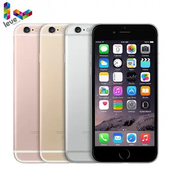Unlocked Apple iPhone 6S 4G 4.7" 2GB RAM Original iOS 16&32&64&128GB ROM Bluetooth Dual Core Fingerprint LTE Used Mobile Phone