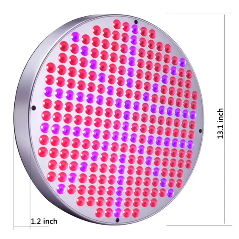 

Full Spectrum 1800W 250 LED Grow Light 380nm-740nm for Indoor Plants and Flower Greenhouse Grow Tent Phytolamp
