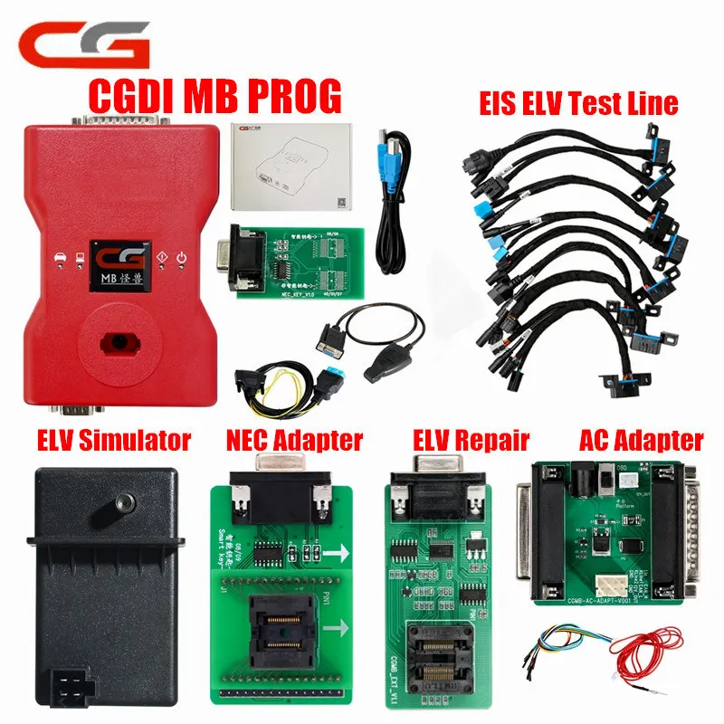 CGDI Prog MB For Benz Support All Key Lost Fastest Add Auto Programmer Online Password Calculation Original Upgrade | Автомобили и