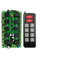 dc 12v 10ch independent relayrf wireless remote control switch system new transmitter receiver 315433 mhz