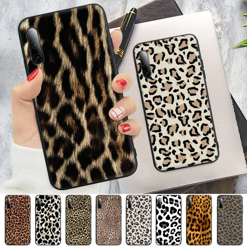 

Tiger Leopard Print Panther Phone Case For Samsung A51 A71 A72 A52 A50 A31 A10 A40 A70 A30 S A20 E A11 A01 A21 Silicone Cover