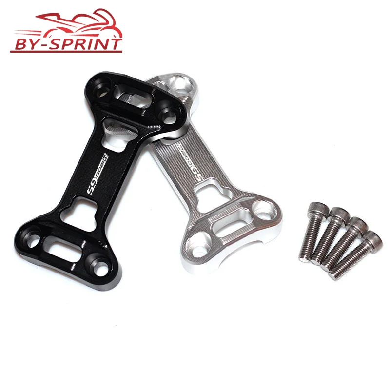 Алюминиевые аксессуары для мотоциклов с ЧПУ руль стояк верхние зажимы крышка BMW