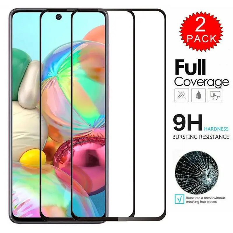 Стекло для Samsung Galaxy A51/A71/A70/A50/A40/A30 закаленное стекло galaxy M30S/A50S/A10S/A20S|Защитные стёкла