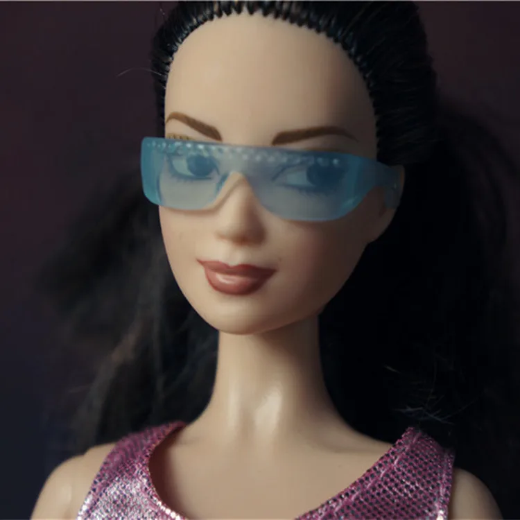 1 piece Sunglasses A Оригинальные кукольные солнцезащитные очки для Барби ожерелье 1/6 bjd ремень принцесса зажим для волос браслет повязка аксессуары GiftToys для девочек - Цвет: 1 piece Sunglasses A