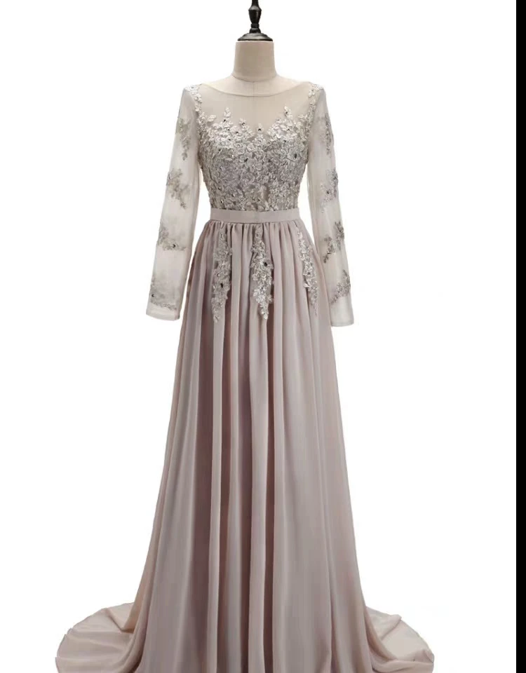 Новое поступление, Elie Saab, Роскошные платья знаменитостей с кружевами, расшитые бисером, с поясом и блестками, с длинными рукавами, платья для выпускного вечера, платье на заказ