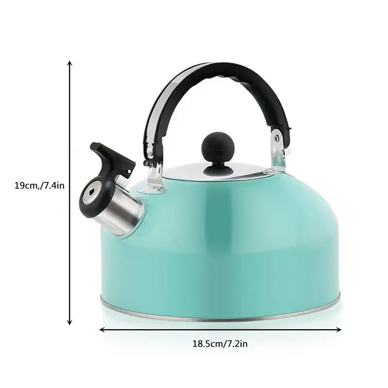 

Whistling Kettle for Gas Stove Bouilloire Stainless Steel Whistle Water Bottle Cooker Teapot Picnic Travel Outdoor