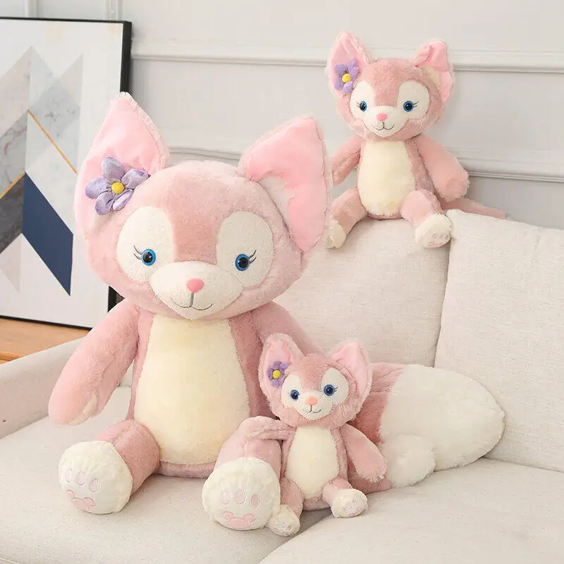 

Pink Fox Plush Toy Cartoon Doll Ragdoll Little Fox Doll Children's Holiday Gift