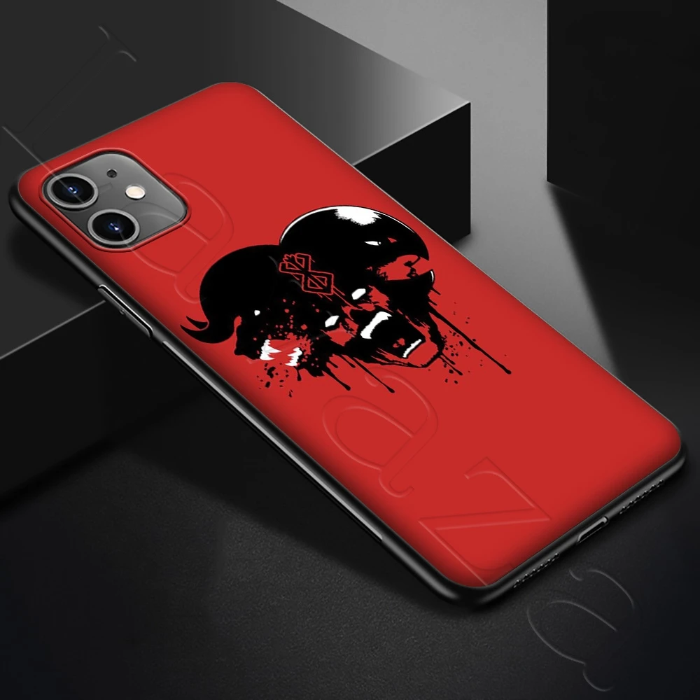 Мягкий чехол из ТПУ Lavaza с рисунком аниме берзер для iPhone 12 Mini 11 Pro XS Max XR X 8 7 6 6S Plus 5 5S SE