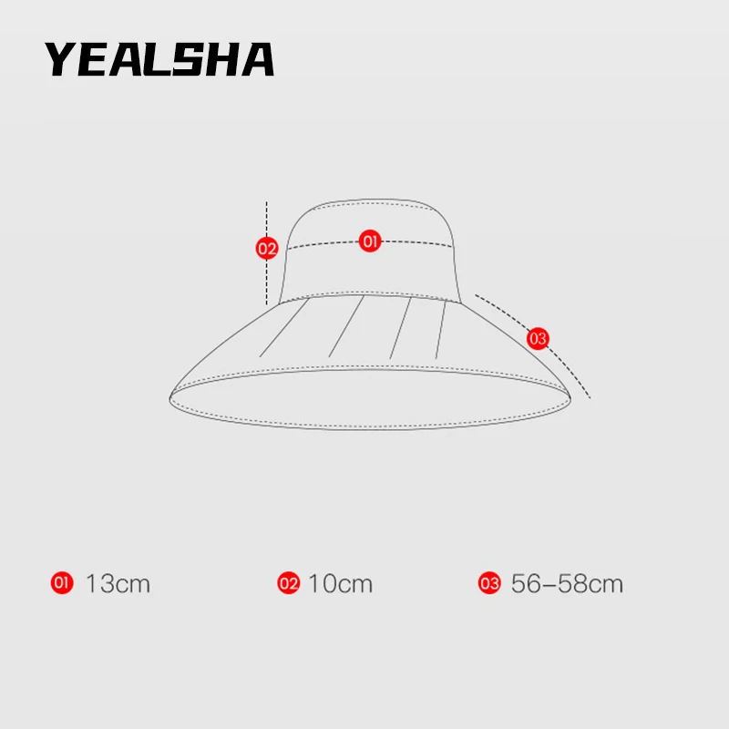 

Summer Vinyl Sunscreen Sun Hat Outdoor Travel Foldable Shaping Sun Hat Big Brim Fisherman Hat Female
