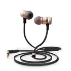 Наушники Awei ES-70TY металлические наушники-вкладыши с микрофоном Стерео Проводная гарнитура глубокий бас звук спортивные наушники для телефона наушники