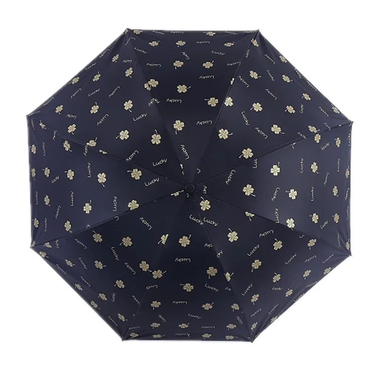 Индивидуальные оптовые зонты с четырехлистным клевером солнцезащитным