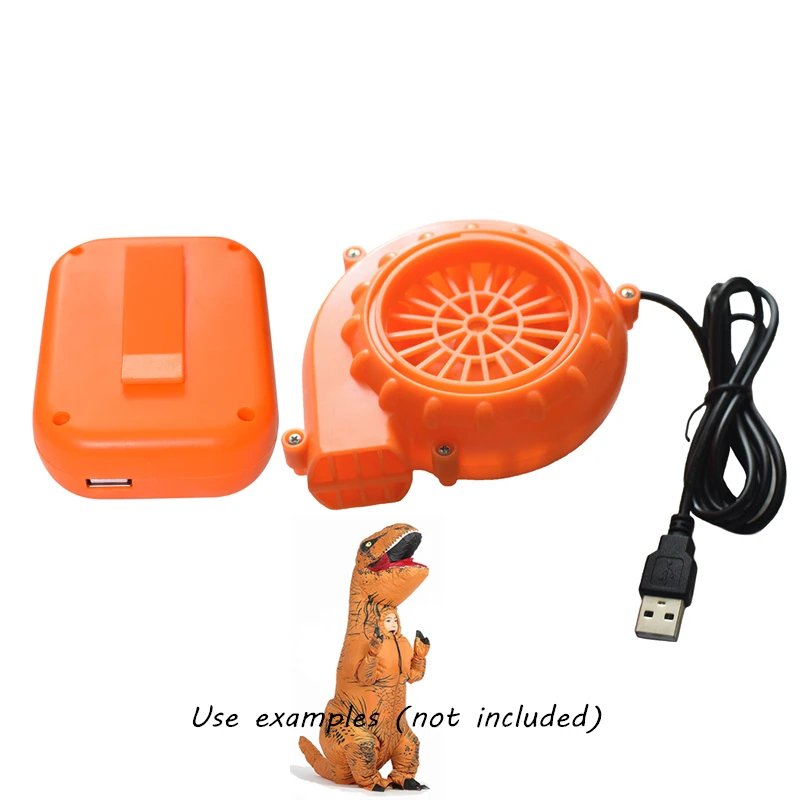 Маленький вентилятор с держателем батареи USB для надувного костюма | Инструменты