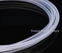 1 meter peristaltic pump silicone hose transparent id 0 8mm25 4mm od 3mm35mm food grade soft flexible pipe water tube