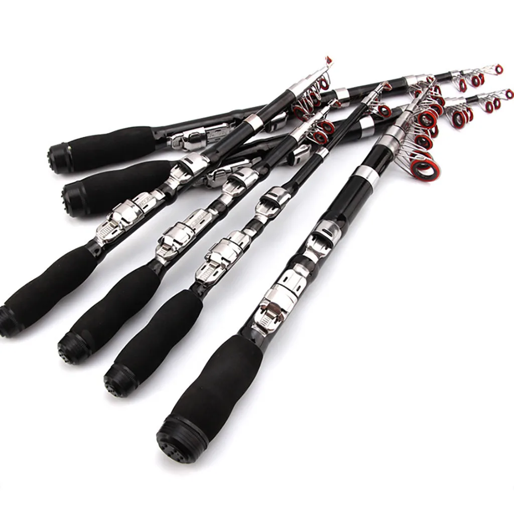 Телескопическая рыболовная удочка из углеродного волокна 1-2 3 м | Спорт и