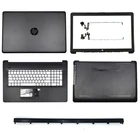 Новый оригинальный ноутбукзадняя крышка ЖК-дисплеяПередняя панельУпор для рукЧехол BottmПетли для HP павилон 17-BY 17-CA 17Z-CA Serise черный