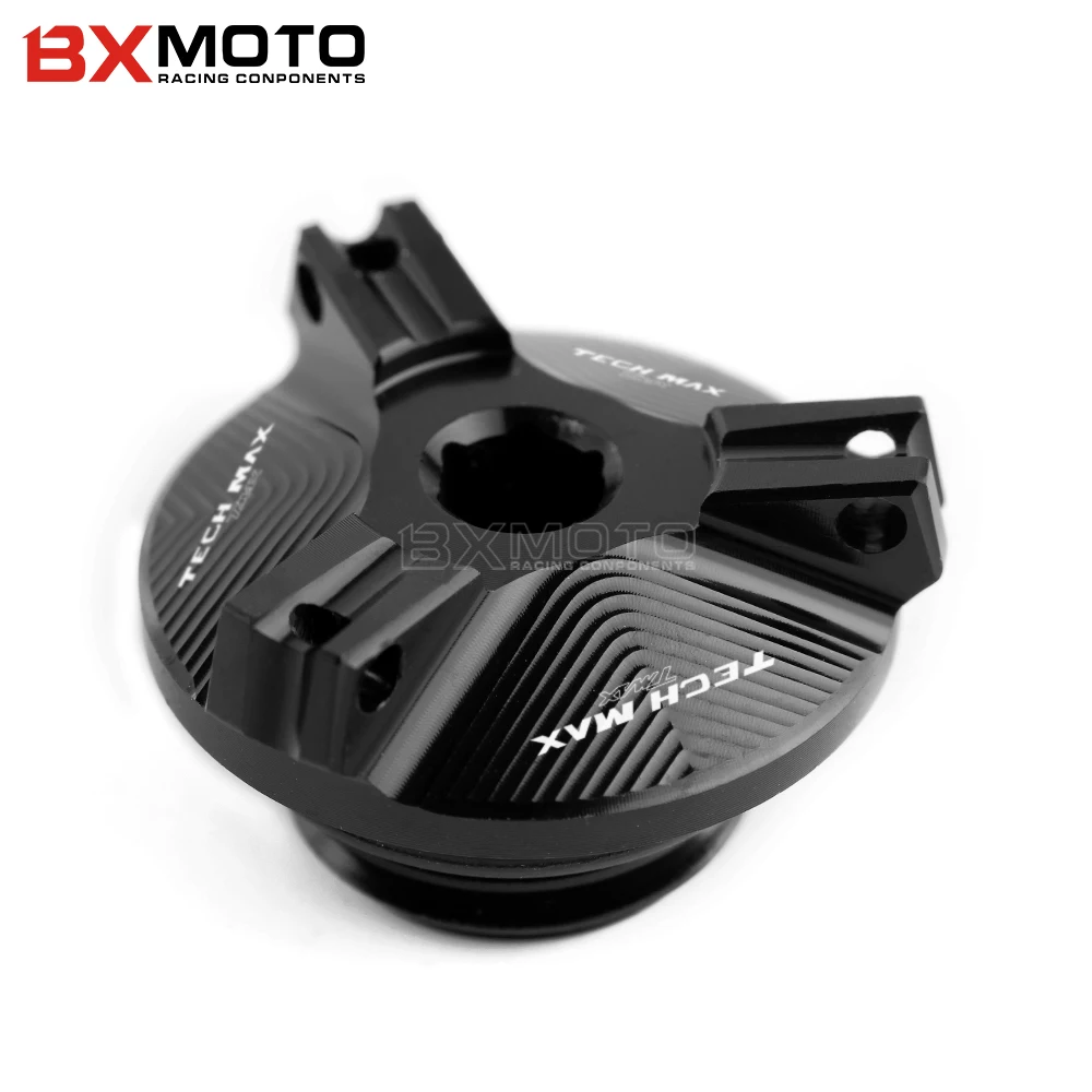 Крышка для винтового наполнителя двигателя мотоцикла CNC YAMAHA Tech Max TMAX 560 2020 T MAX 500 530
