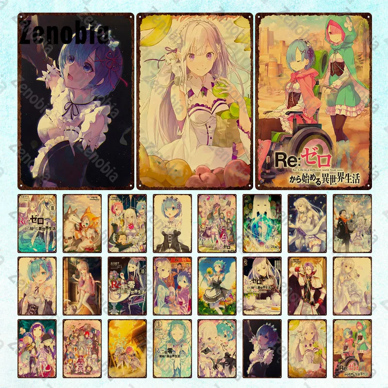

Anime Metal Plates One Piece Metal Sign Posters Anime Decorative Tin Signs Plates for Man Cave Living Room Bedroom Wall Decor