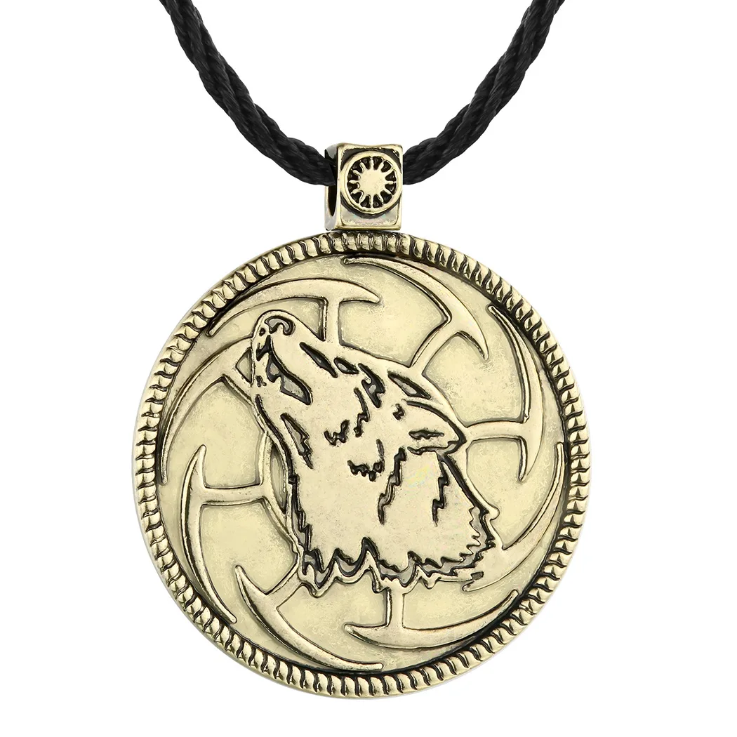 

Модное массивное ожерелье с кулоном в виде головы волка, модное серебряное ожерелье из металлического сплава, веревочная цепочка, чокер, ож...