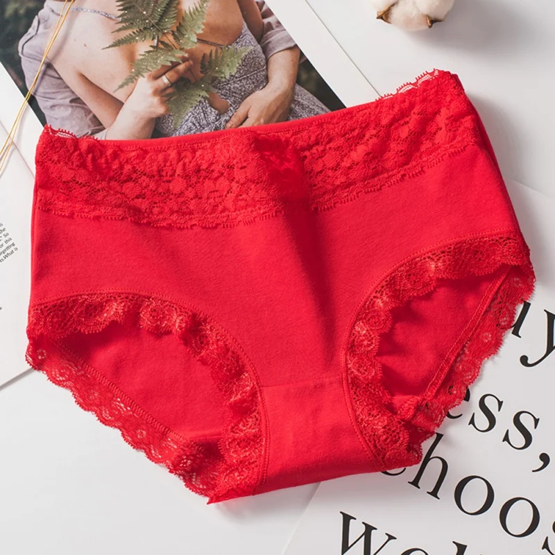 Женские воздухопроницаемые Трусики с высокой талией большие размеры | Женская